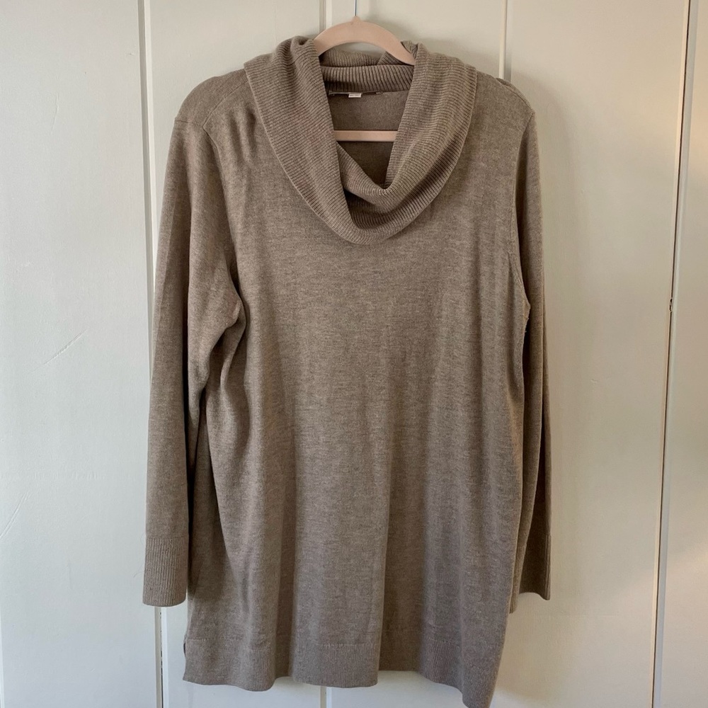 Loft Tunic Cowl Neck Sweater 16/18